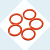 Red Soft Silicone Rubber O Ring